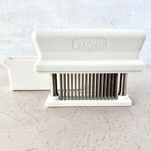 Jaccard 200348 Meat Tenderizer - Stainless Steel and White
